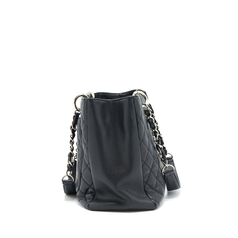 Chanel Grand Shopping Tote caviar black SHW