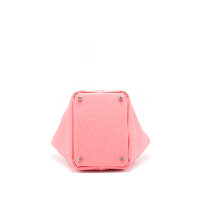 Hermes picotin 18 Lock Bag Rose Azalee SHW Stamp Y
