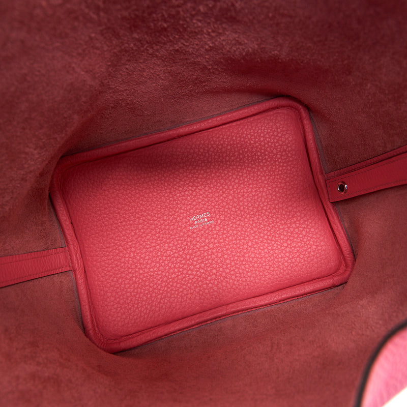 Hermes picotin 18 Lock Bag Rose Azalee SHW Stamp Y