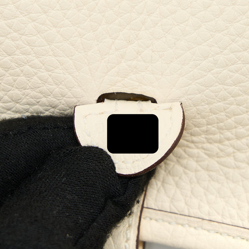 Hermes Mini Evelyne Clemence Nata GHW Stamp U
