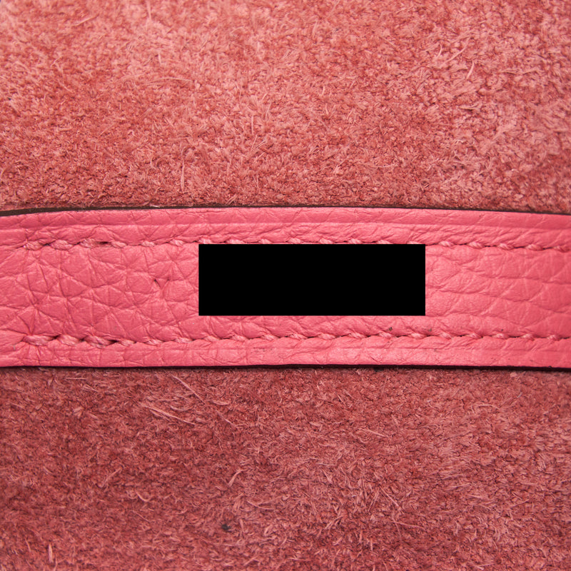 Hermes picotin 18 Lock Bag Rose Azalee SHW Stamp Y