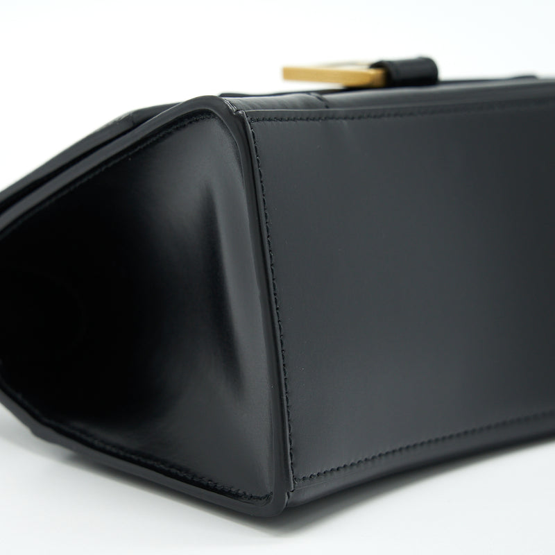 Balenciaga Hourglass S Calfskin Black GHW