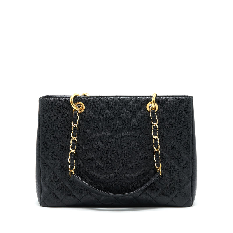 Chanel Grand Shopping Tote bag Caviar black GHW