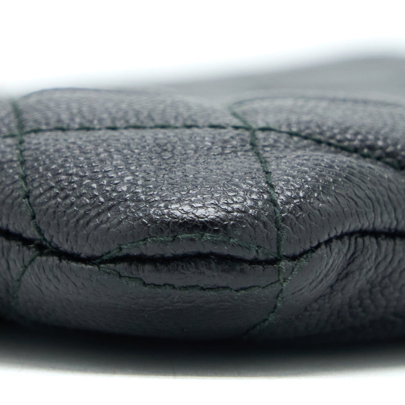 Chanel Boy Clutch Caviar Black GHW