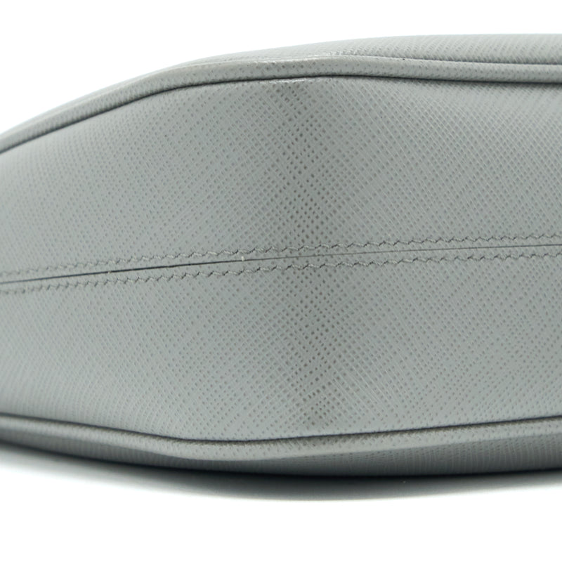 Prada Re-Edition 2005 Saffiano Grey GHW