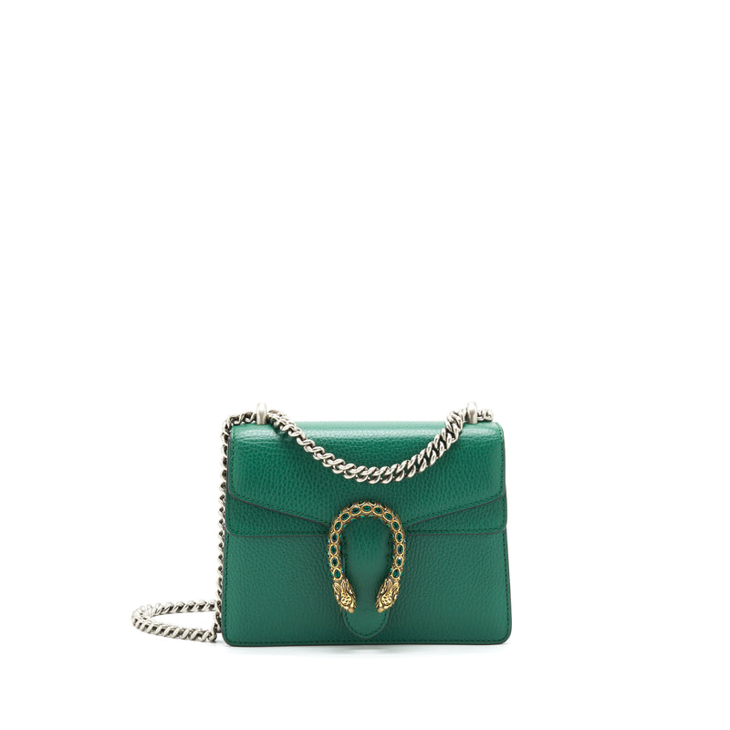 Gucci Mini Dionysus Bag Green Multi colour hardware