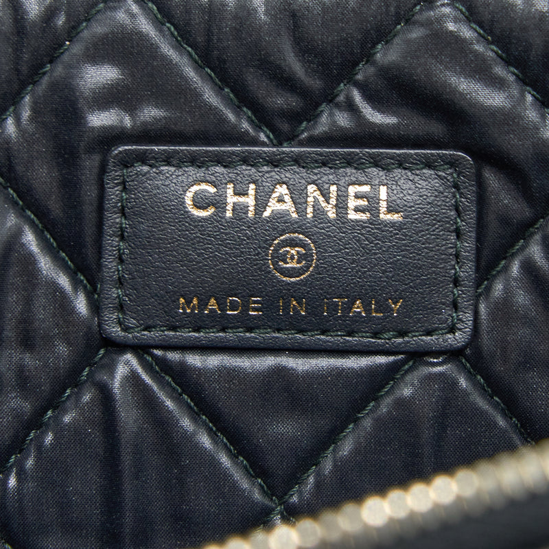 Chanel Boy Clutch Caviar Black GHW