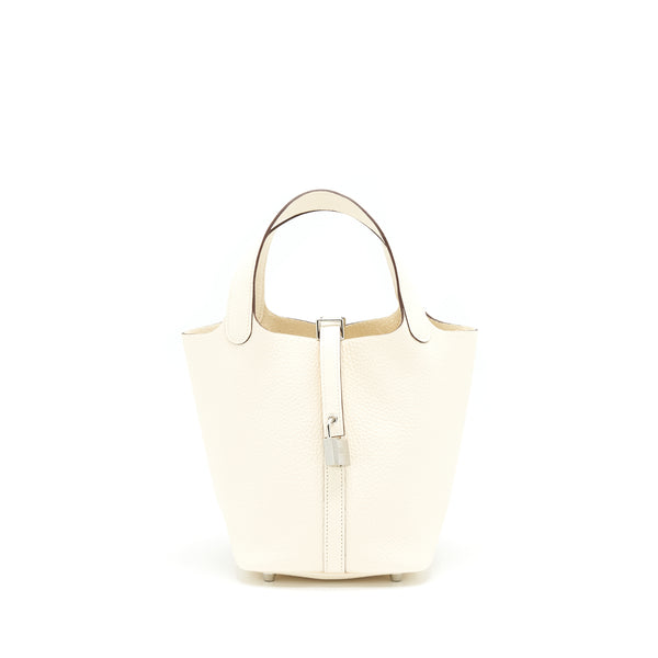 Hermes Picotin18 Lock Bag Nata SHW Stamp Z
