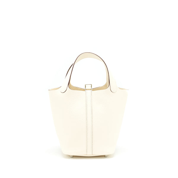 Hermes Picotin18 Lock Bag Nata SHW Stamp Z