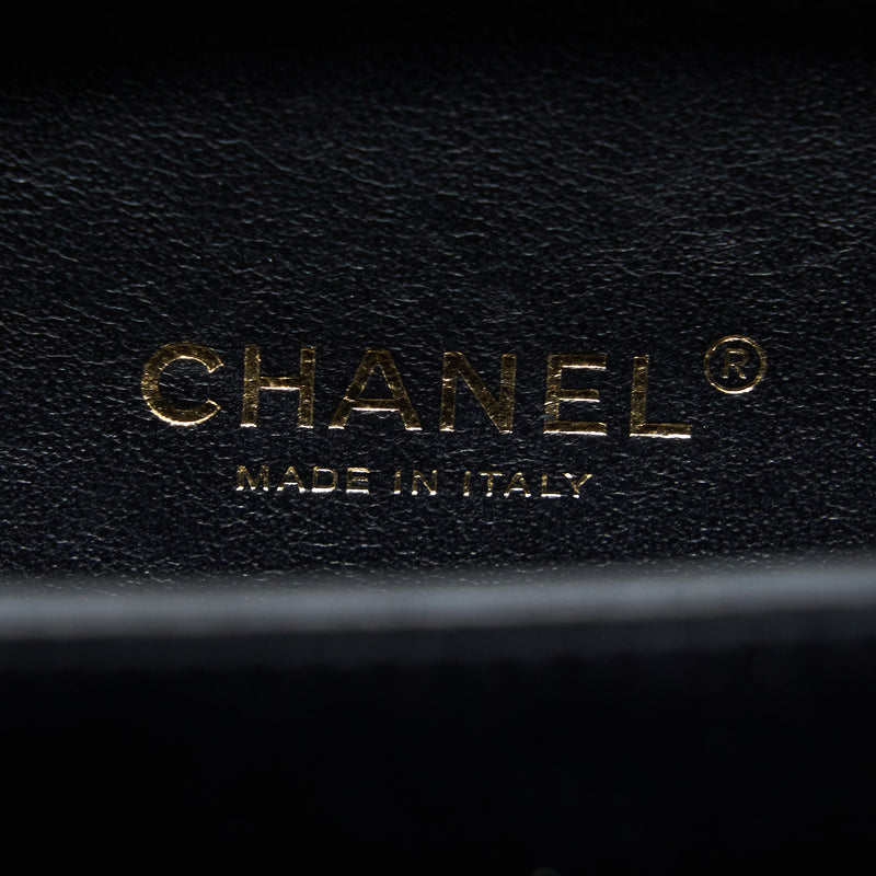 Chanel Filigree Vanity Case Caviar Black GHW