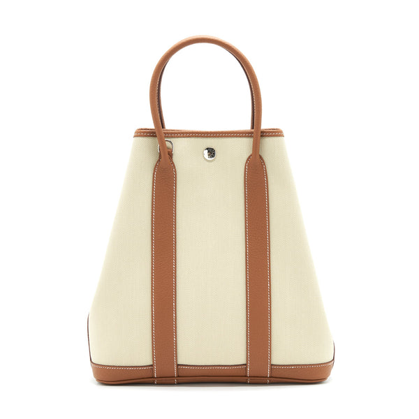 Hermes Garden File 28 Beton /Ocre Stamp Z