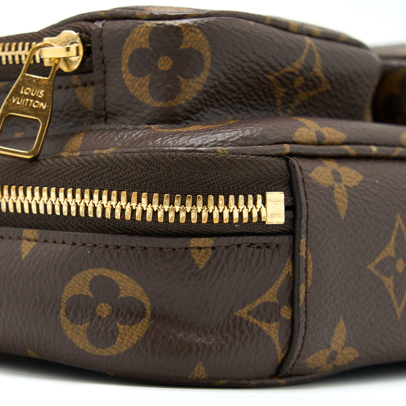 Louis Vuitton Utility Crossbody Bag Monogram Canvas GHW