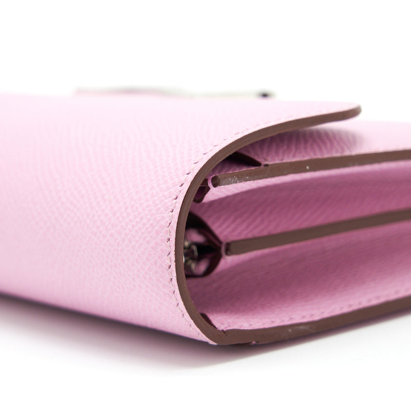 Hermes Constance To Go Epsom X9 Mauve Sylvestre SHW Stamp Z