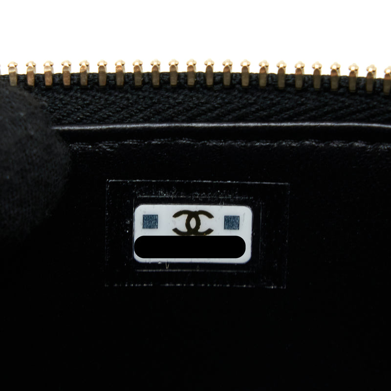 Chanel 23P Coco Love Mini Vanity Case Caviar Black GHW (Microchip)