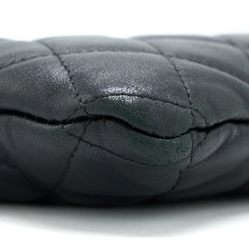 Chanel Boy Clutch Lambskin Black SHW