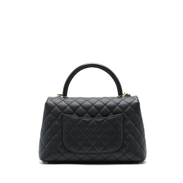 Chanel Medium Coco Handle Caviar Black LGHW