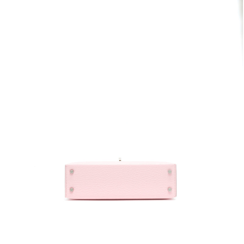 Hermes.GTR - MiniKelly 3q Rose sakura Chevre With PHW