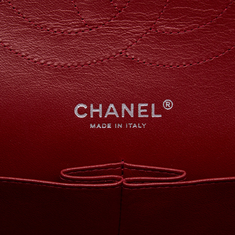 Chanel Jumbo Classic Flap Bag Patent Red SHW