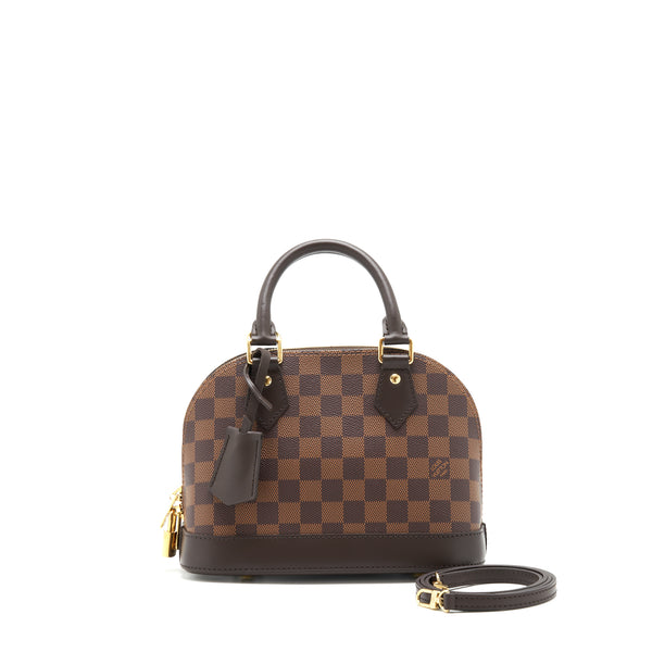 Louis Vuitton Alma BB damier ebene Canvas