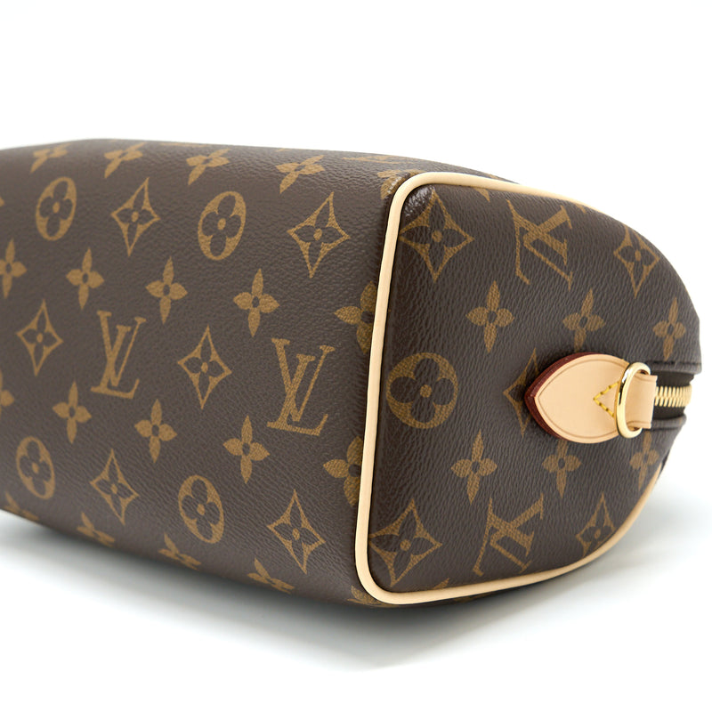 Louis Vuitton Speedy Bandouliere 20 Monogram Canvas/Black Multicolour Strap