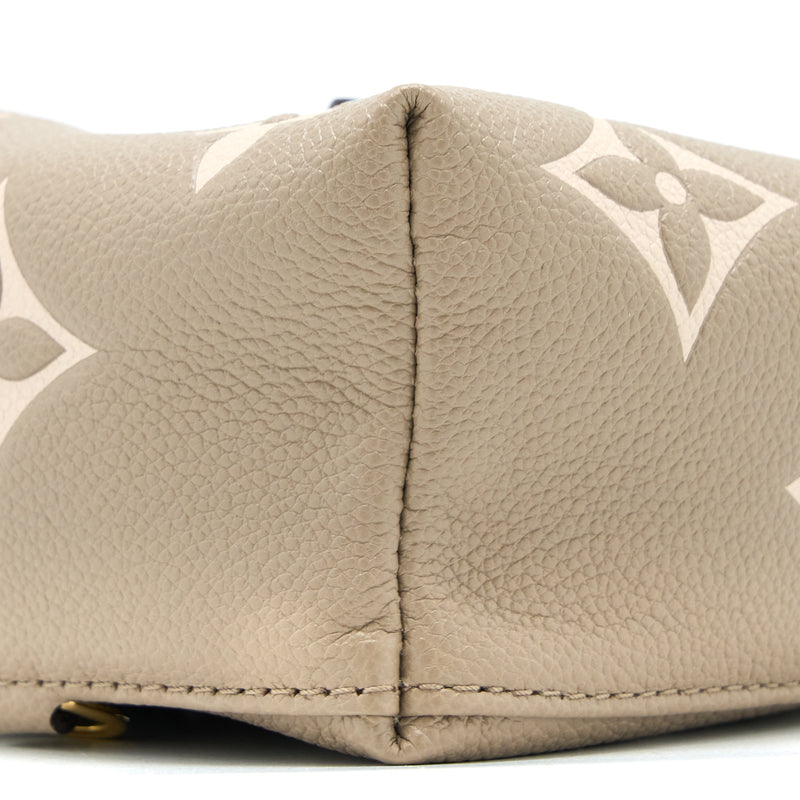Louis Vuitton Tiny Backpack Monogram Empreinte Tourterelle Beige