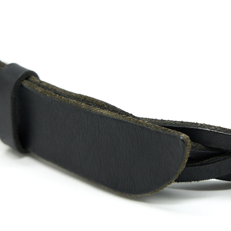 GUCCI 105cm Men’s Dionysus Leather Belt In Black