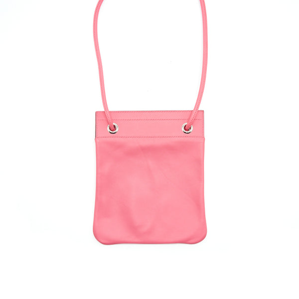 Hermes Aline Mini Bag Rose Azalee Stamp C