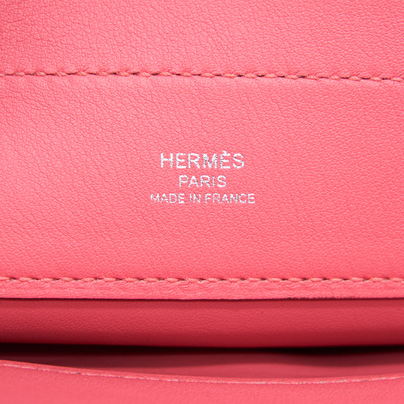 Hermes Aline Mini Bag Rose Azalee Stamp C