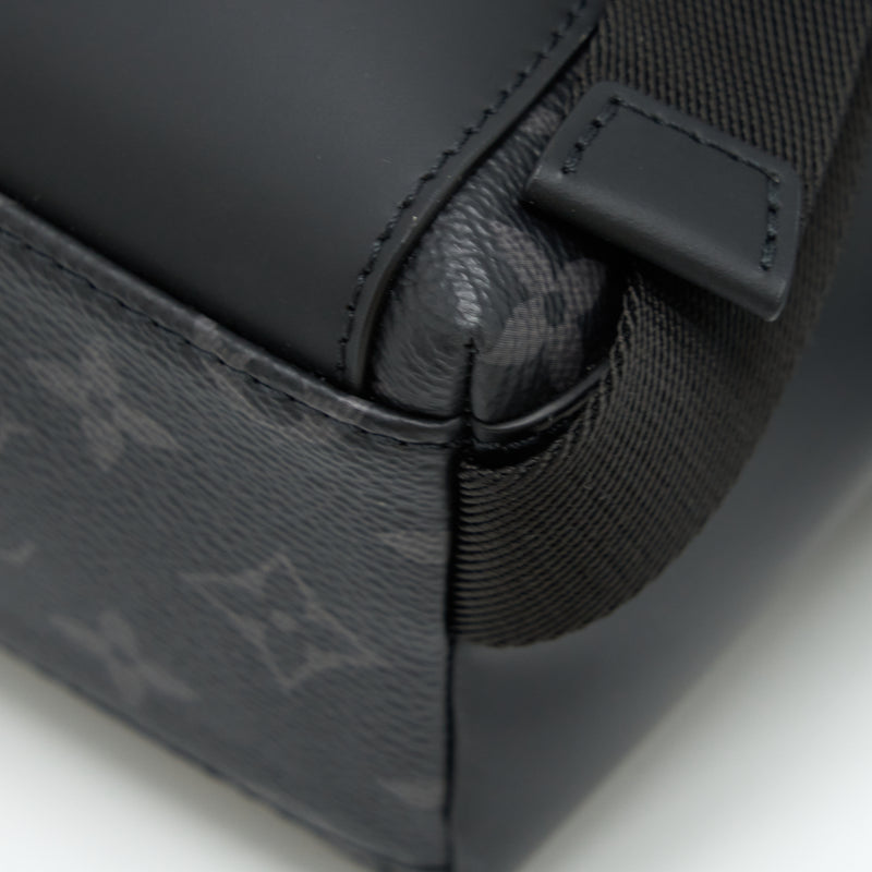 Louis Vuitton Eclipse Voyager Messenger Bag Monogram Canvas Black Year 2020
