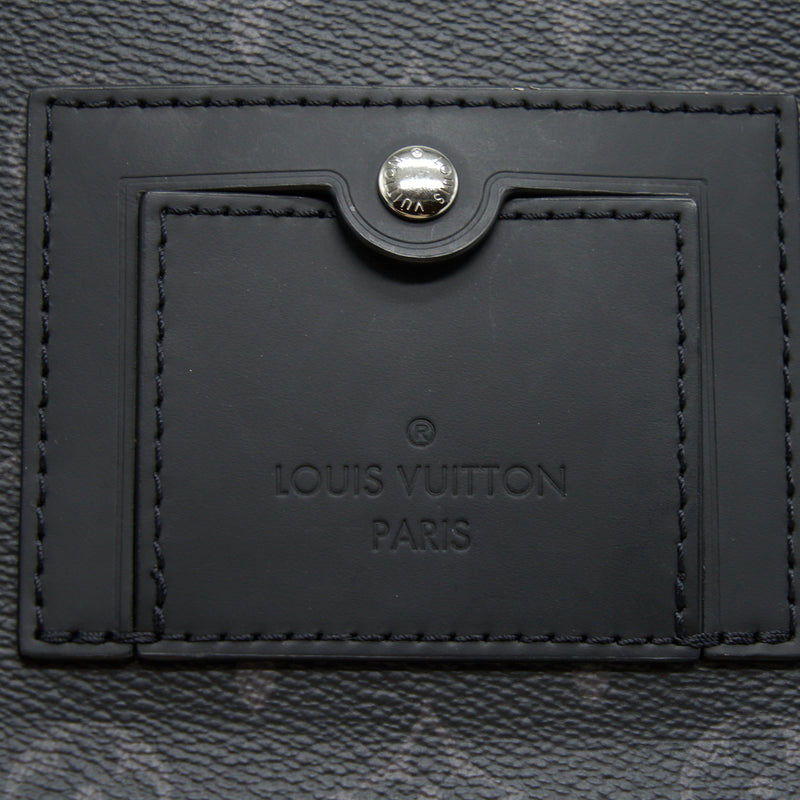 Louis Vuitton Eclipse Voyager Messenger Bag Monogram Canvas Black Year 2020