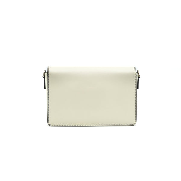 Dior Medium Dior Evolution Bag White with SHW