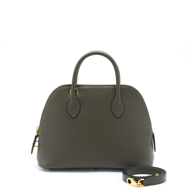Hermes Bolide 25 Evercolor G8 Vert Maquis GHW Stamp U