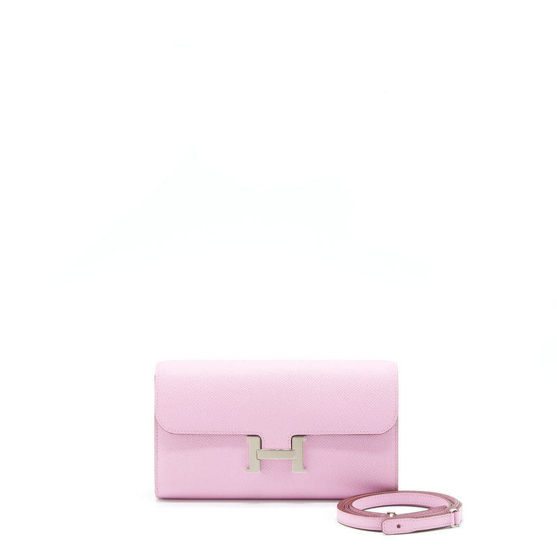 Hermes Constance To Go Epsom X9 Mauve Sylvestre SHW Stamp Z