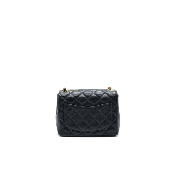 Chanel Vintage Mini Square Flap Bag Caviar Black GHW