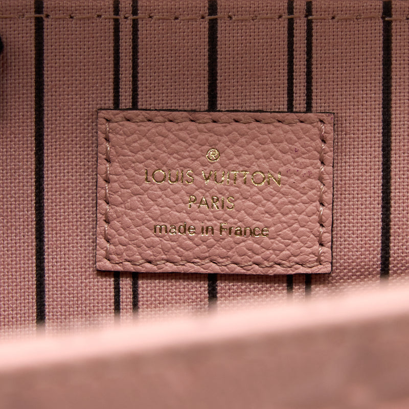 Louis Vuitton Pochette Métis Monogram Empreinte Pink GHW