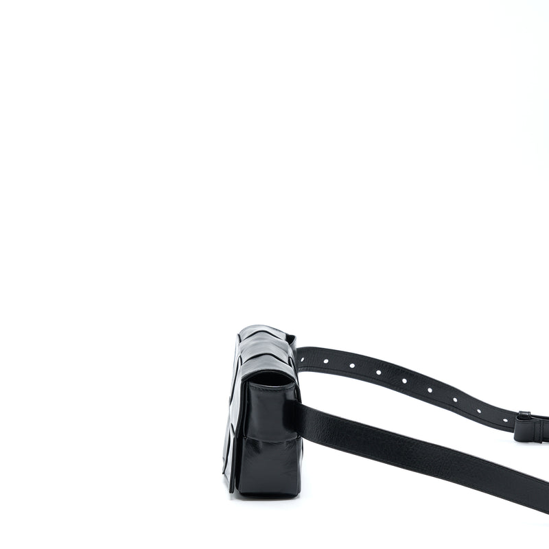 Bottega Veneta Cassette Belt Bag Calfskin Black