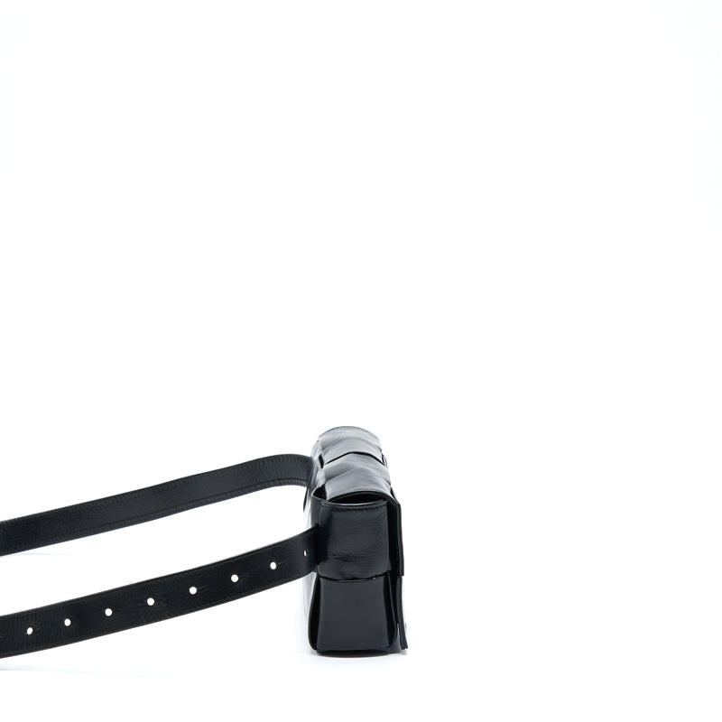 Bottega Veneta Cassette Belt Bag Calfskin Black