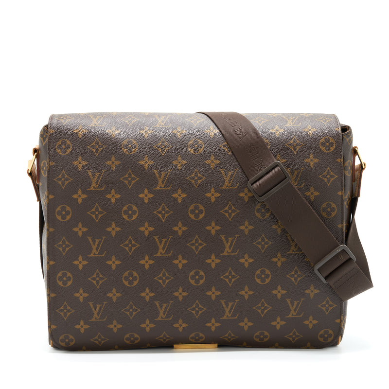 Louis Vuitton Messenger Crossbody Bag Monogram Canvas GHW