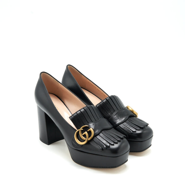 Gucci Size 38.5 GG High-Heel pump Shoes