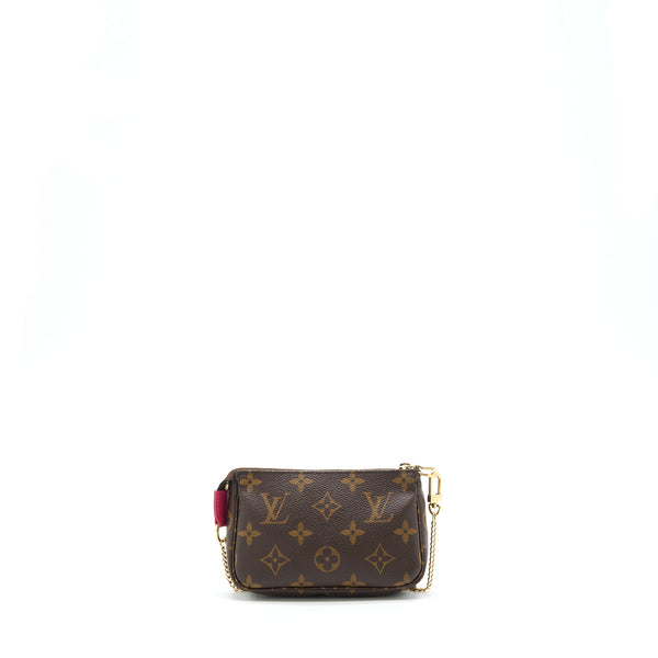 Louis Vuitton Mini Pochette Accessories Limited Edition Monogram Canvas GHW