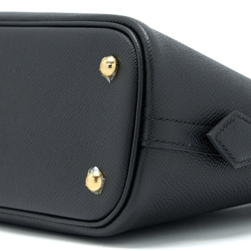Hermes Bolide 1923 25 Epsom Black GHW Stamp U