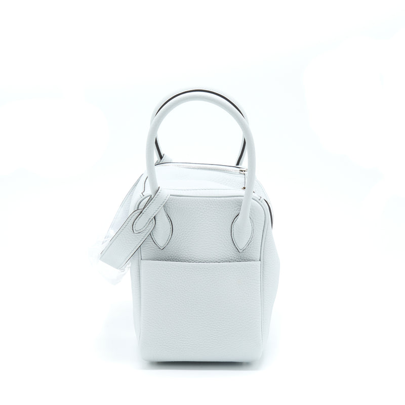 Hermes Lindy 26 Clemence Blue Pale SHW Stamp U