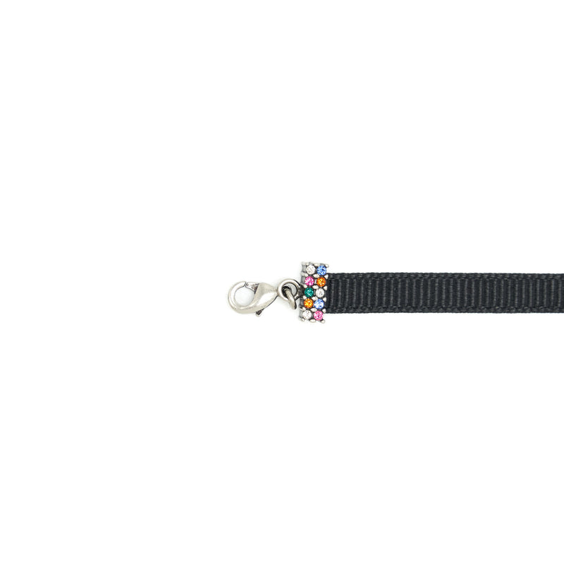 Dior Letter Choker Black/Multicoloured logo