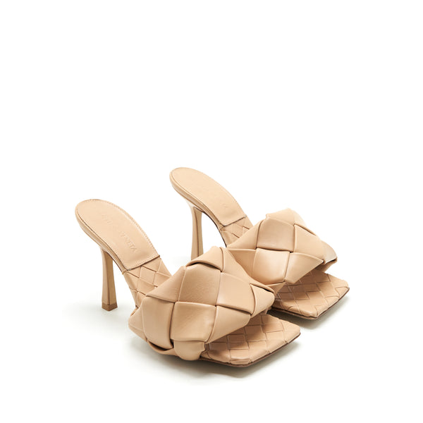 Bottega Veneta Size 35.5 Lido Sandal Heels Cipria