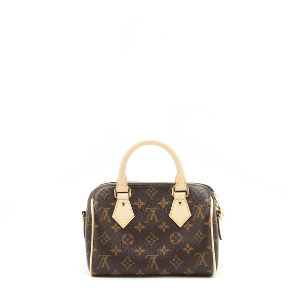 Louis Vuitton Speedy Bandouliere 20 Monogram Canvas/Black Multicolour Strap