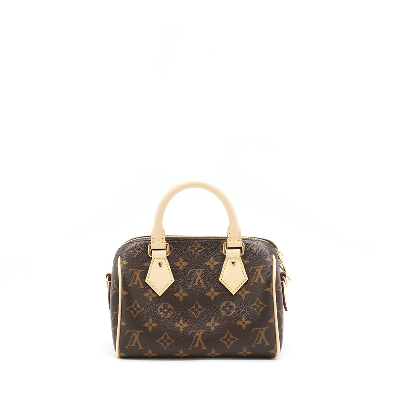 Louis Vuitton Speedy Bandouliere 20 Monogram Canvas/Black Multicolour Strap
