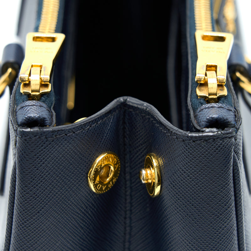 Prada Galleria leather micro bag for Women - Yellow in KSA
