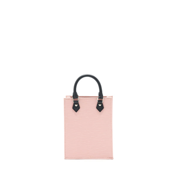 Louis Vuitton Petit Sac Plat Epi Light Pink/Black SHW