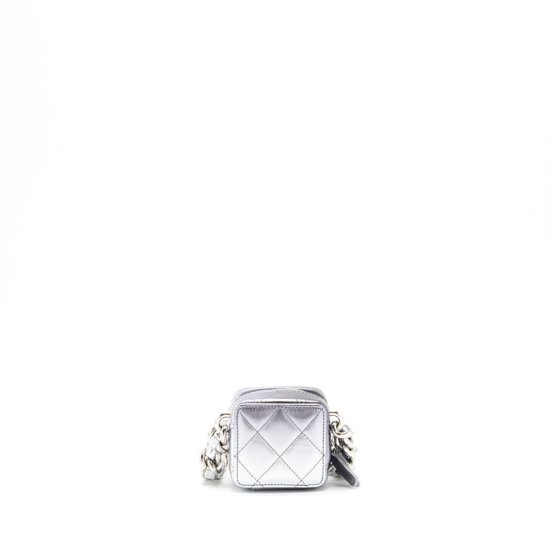Chanel Mini Vanity with Giant Chain Silver SHW