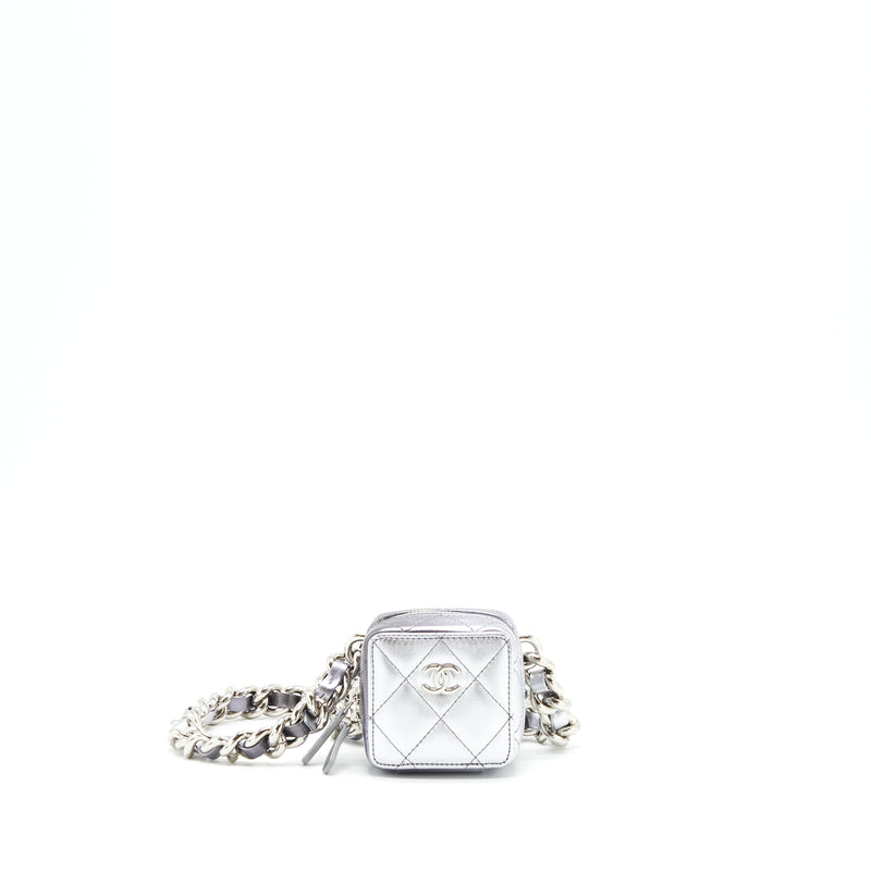 Chanel Mini Vanity with Giant Chain Silver SHW